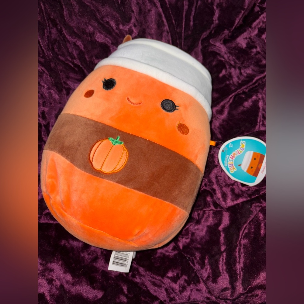 Squishmallow Paislynn Pumpkin Spice Latte Stuffed Toy